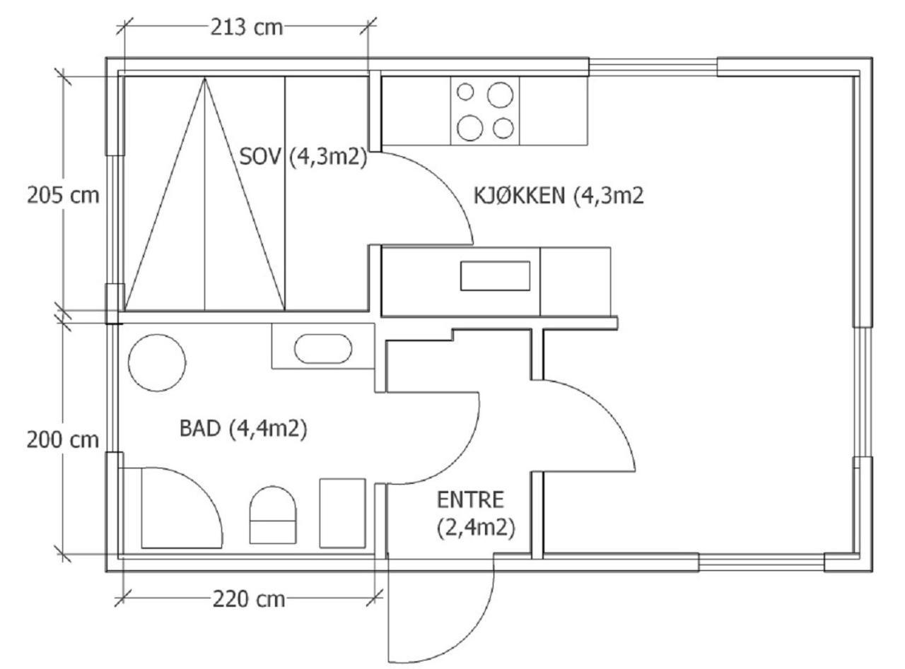 Guest House Close To 克里斯蒂安桑 外观 照片